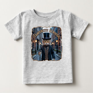 Camiseta Para Bebê Tabbynezer Scrooge Photographic – Tabby Scrooge