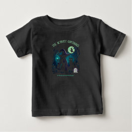 Camiseta Para Bebê TAC Toddler T- Bruxa - ESCURO