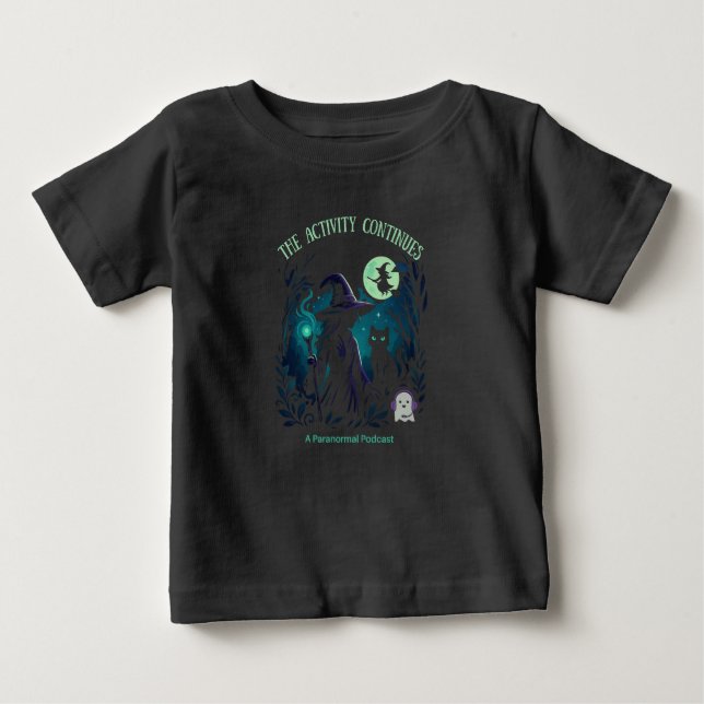 Camiseta Para Bebê TAC Toddler T- Witchy - DARK (Frente)