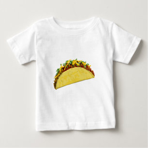 Camiseta Para Bebê Taco