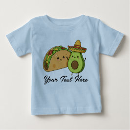 Camiseta Para Bebê Taco Bout Cute