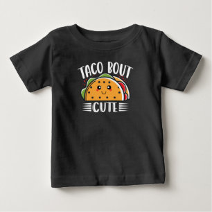 Camiseta Para Bebê Taco Bout Cute Kids Todlers Tacos Lover