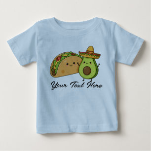 Camiseta Para Bebê Taco de Fofura