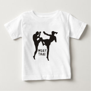 Camiseta Para Bebê Tailandês de Muay