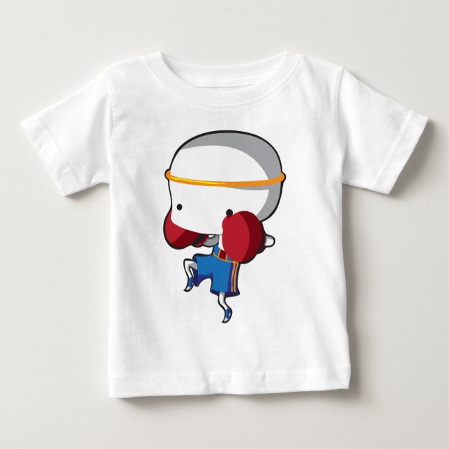Camiseta Para Bebê Tailandês de Muay (Frente)