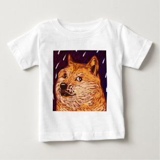 Camiseta Para Bebê Tal lua, muitas Star por Vincent camionete Doge