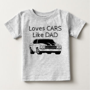 Camiseta Para Bebê Tal pai, tal filho