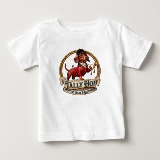 CAMISETA PARA BEBÊ TALLY HO! (Frente)