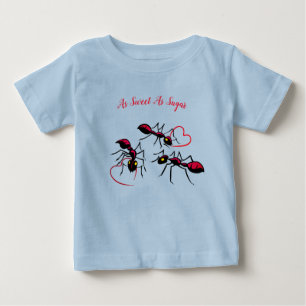 Camiseta Para Bebê Tão Doce quanto Açúcar