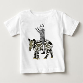 Camiseta Para Bebê Tapir do em do passeio