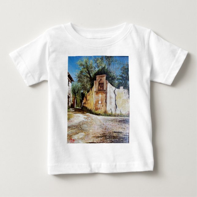 Camiseta Para Bebê TARDE, RIMAGGIO / Toscana (Frente)