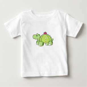 Camiseta Para Bebê Tartaruga como Cactus