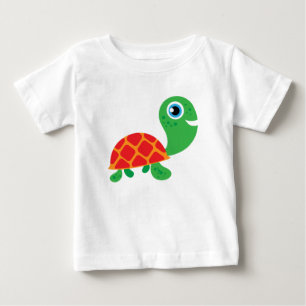 Camiseta Para Bebê Tartaruga impressionante