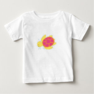 Camiseta Para Bebê Tartaruga marinha