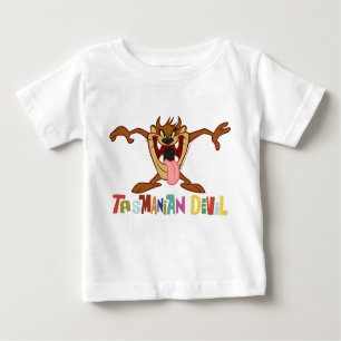 Camiseta Para Bebê TASMANIANO DEVIL™ em pé