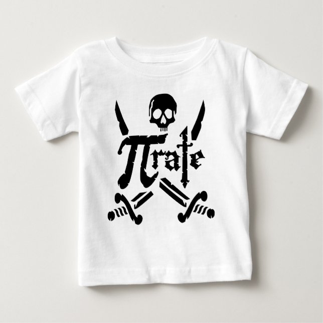 Camiseta Para Bebê Taxa Pi (Frente)