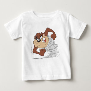 Camiseta Para Bebê TAZ™ girando rápido