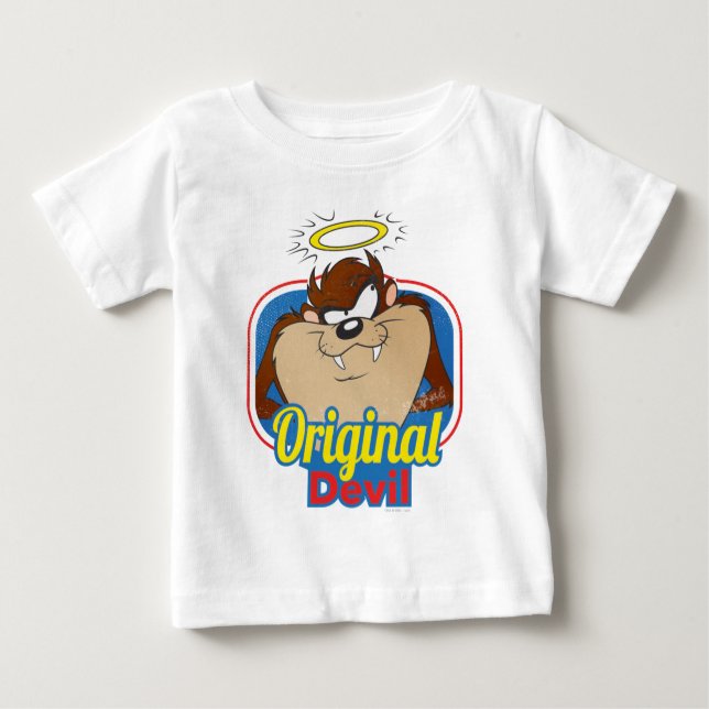 Camiseta Para Bebê TAZ™ Original Devil (Frente)