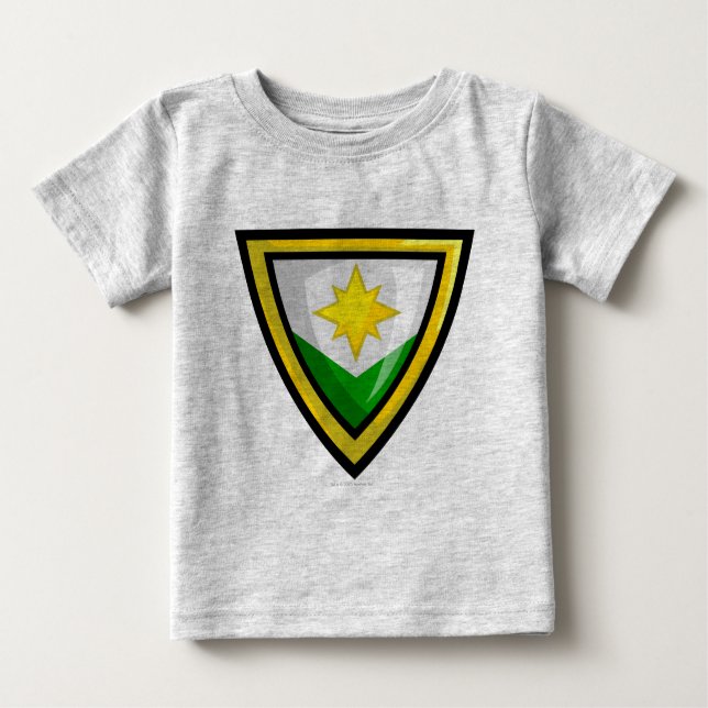Camiseta Para Bebê Team Brightvale Logo (Frente)