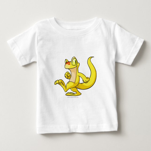 Camiseta Para Bebê Techo Amarelo (Frente)