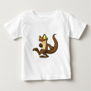 Camiseta Para Bebê Techo Brown