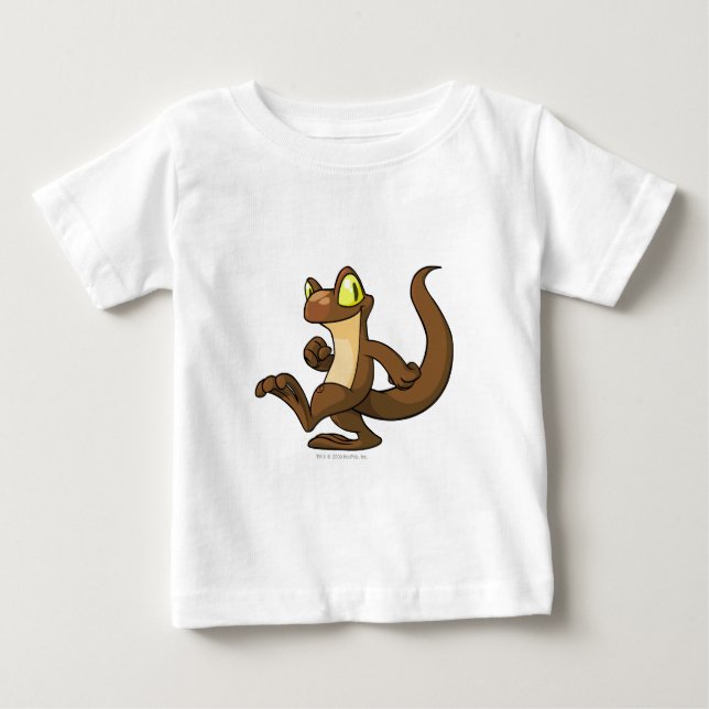 Camiseta Para Bebê Techo Brown (Frente)