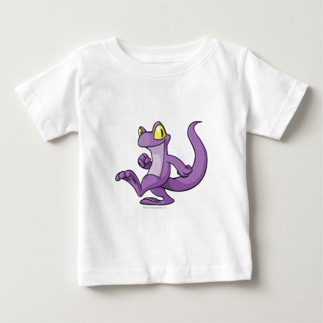 Camiseta Para Bebê Techo Purple (Frente)