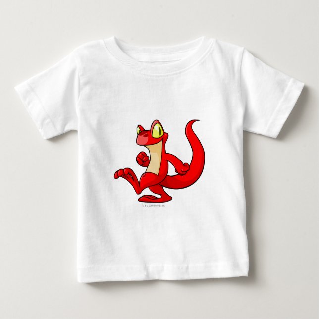 Camiseta Para Bebê Techo Red (Frente)