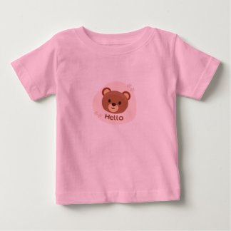 Camiseta Para Bebê Teddy
