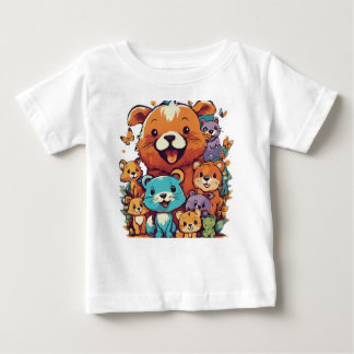 Camiseta Para Bebê Teddy bear 