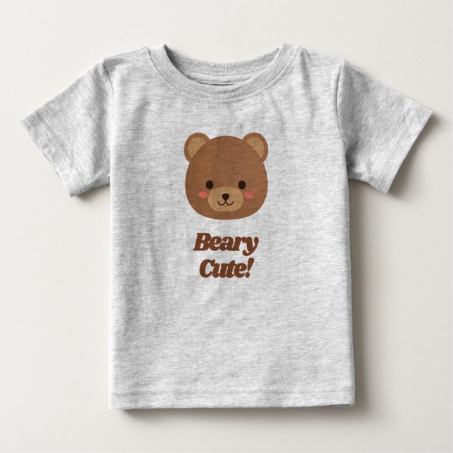 Camiseta Para Bebê Teddy Bear Baby T-shirt (Frente)
