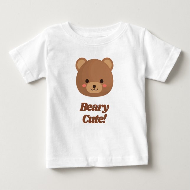 Camiseta Para Bebê Teddy Bear Baby T-shirt (Frente)