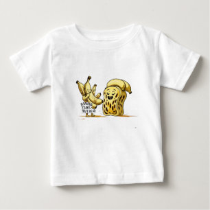 Camiseta Para Bebê Tee de Comida Bonita