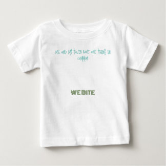 Camiseta Para Bebê Tee Treacherous Twinsie
