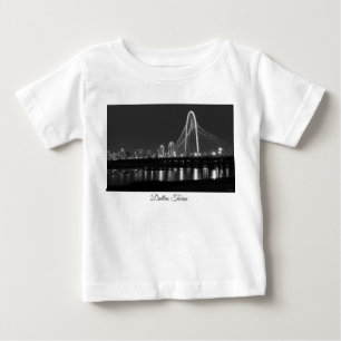 Camiseta Para Bebê Tela de ponte Dallas