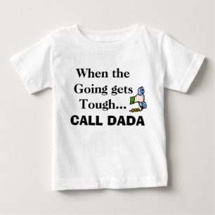 Camiseta Para Bebê Telefone, quando ir obtem resistente…, a CHAMADA