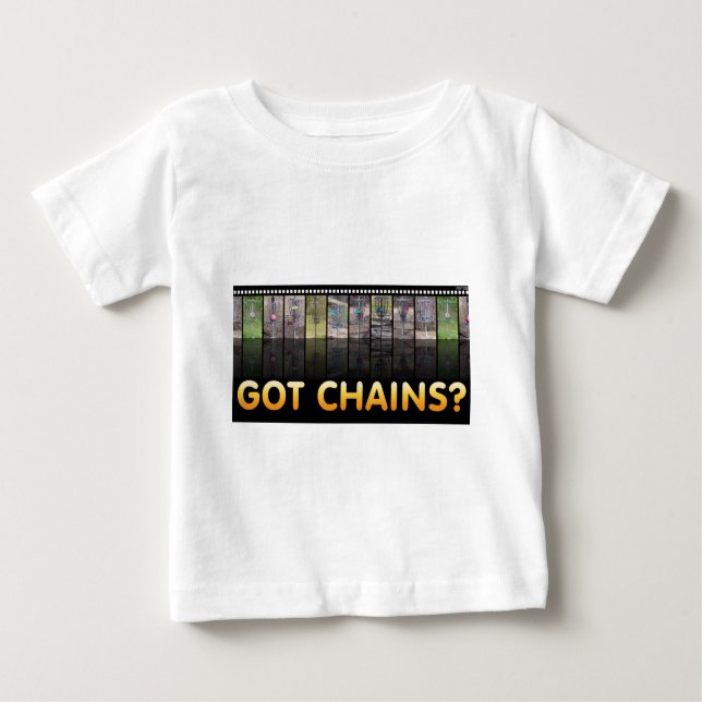 Camiseta Para Bebê Tem Chains? (Frente)