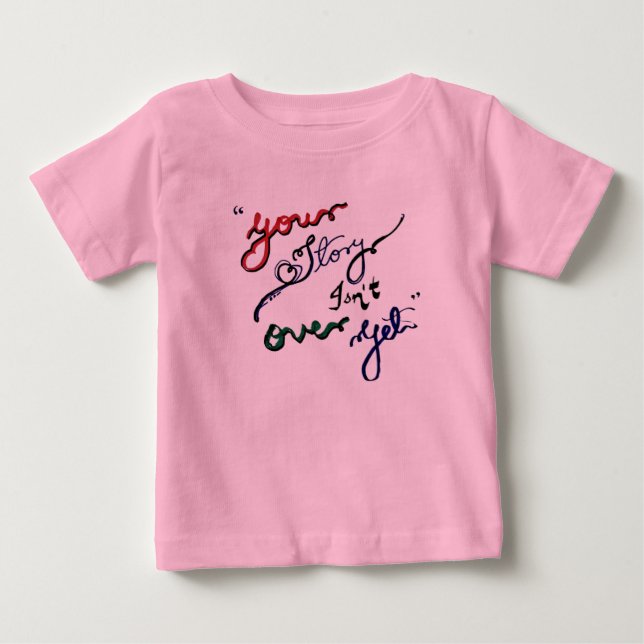 Camiseta Para Bebê tema (Frente)