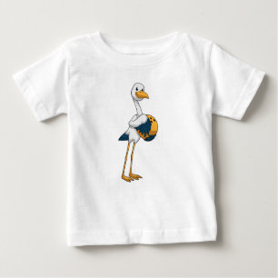 Camiseta Para Bebê Tempestade em Boliche com Bola de boliche