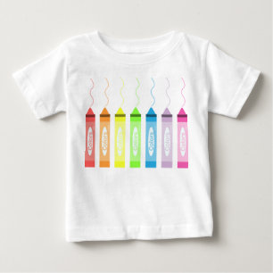 Camiseta Para Bebê Tempo de Coloração!