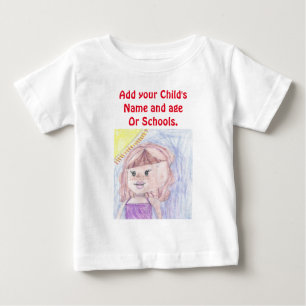 Camiseta Para Bebê Tenha orgulho de seu filho adicionar trabalho de a
