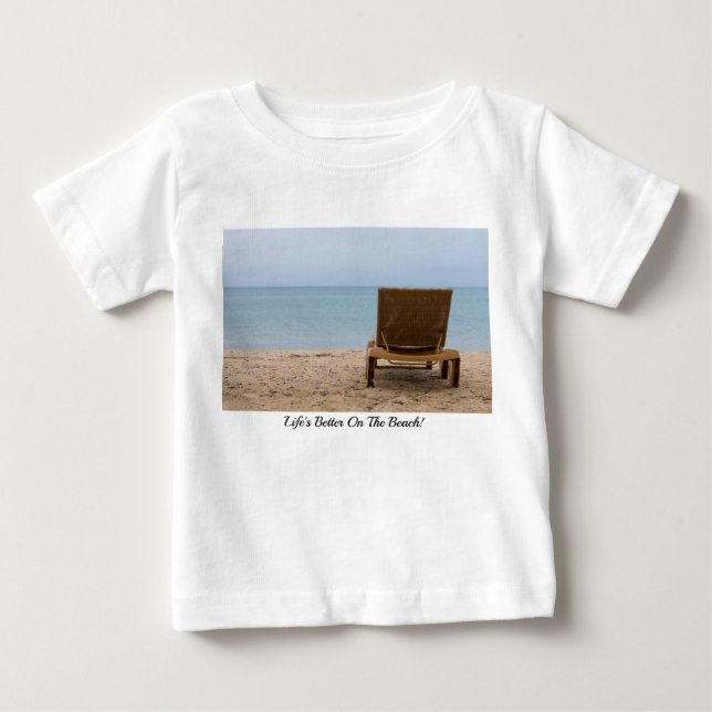 Camiseta Para Bebê Tenha Um Assento (Frente)