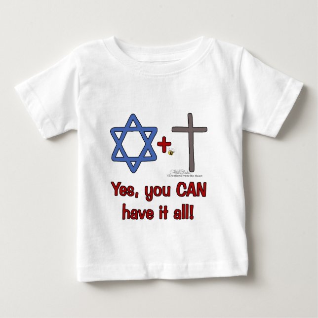 Camiseta Para Bebê Tenham Tudo! (Frente)