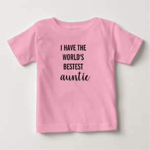 Camiseta Para Bebê Tenho o melhor Chá 'adicionar seu papel' do mundo