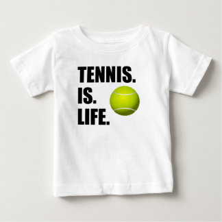 Camiseta Para Bebê Tênis é a vida