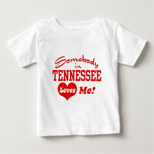 Camiseta Para Bebê Tennessee