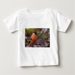 Camiseta Para Bebê Tentilhão-roxo