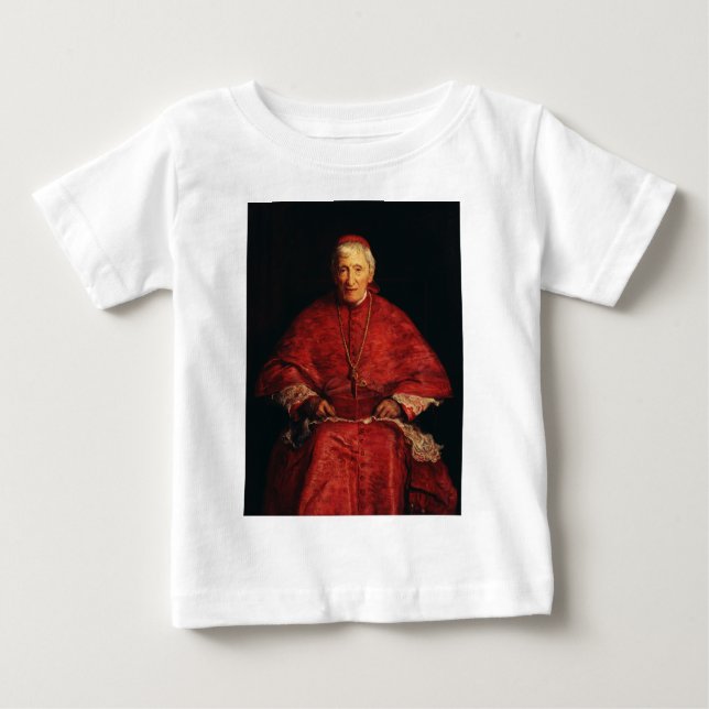 Camiseta Para Bebê Teólogo inglês do santo John Henry Newman (Frente)