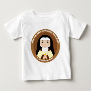 Camiseta Para Bebê Teresa dos Andes