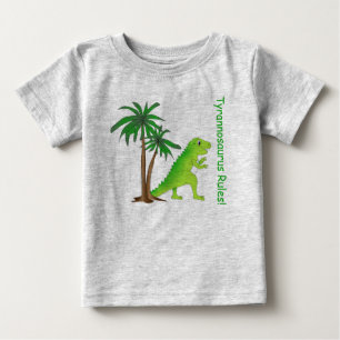 Camiseta Para Bebê Terra dos Dinossauros Dino Fofo